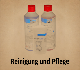 Reinigung und Pflege