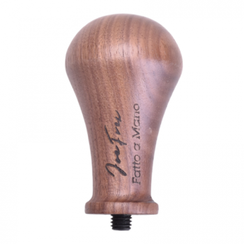Tamper Handle - Walnuss, handgedreht