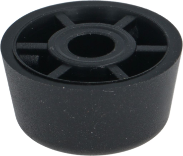 MC057 Gerätefuss Schwarz aus Gummi