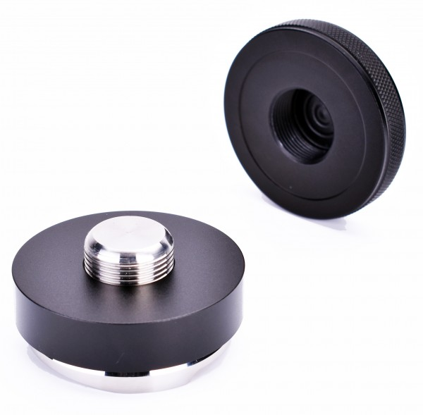 Leveler / Tamper Schwarz 58mm