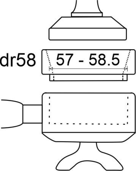 Dosing Ring / Fülltrichter 58mm