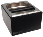 Knockbox GN - Abschlagbehälter Holz Schwarz