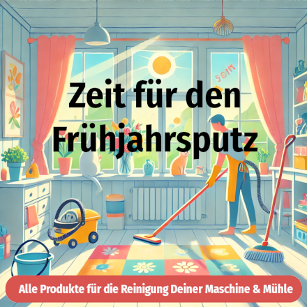 Reinigung Siebträger und Kaffeemühle