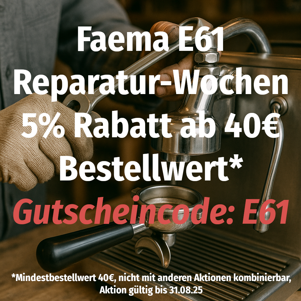 Faema E61 Ersatzteile für Lelit, Bezzera, Rocket, Quickmill und viele andere