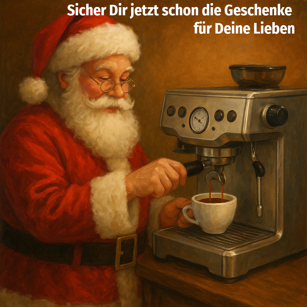 Jetzt Weihnachtsgeschenke für Barista sichern